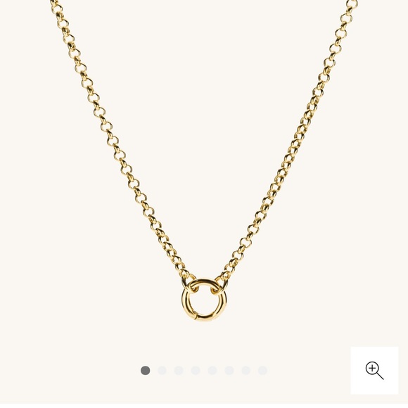Mejuri Jewelry - Mejuri Rolo Chain Charm Necklace